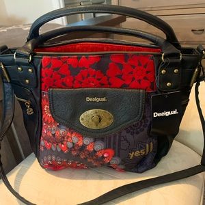 Desigual new red handbag